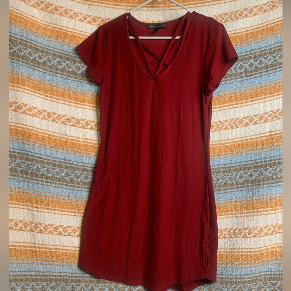 Red dress